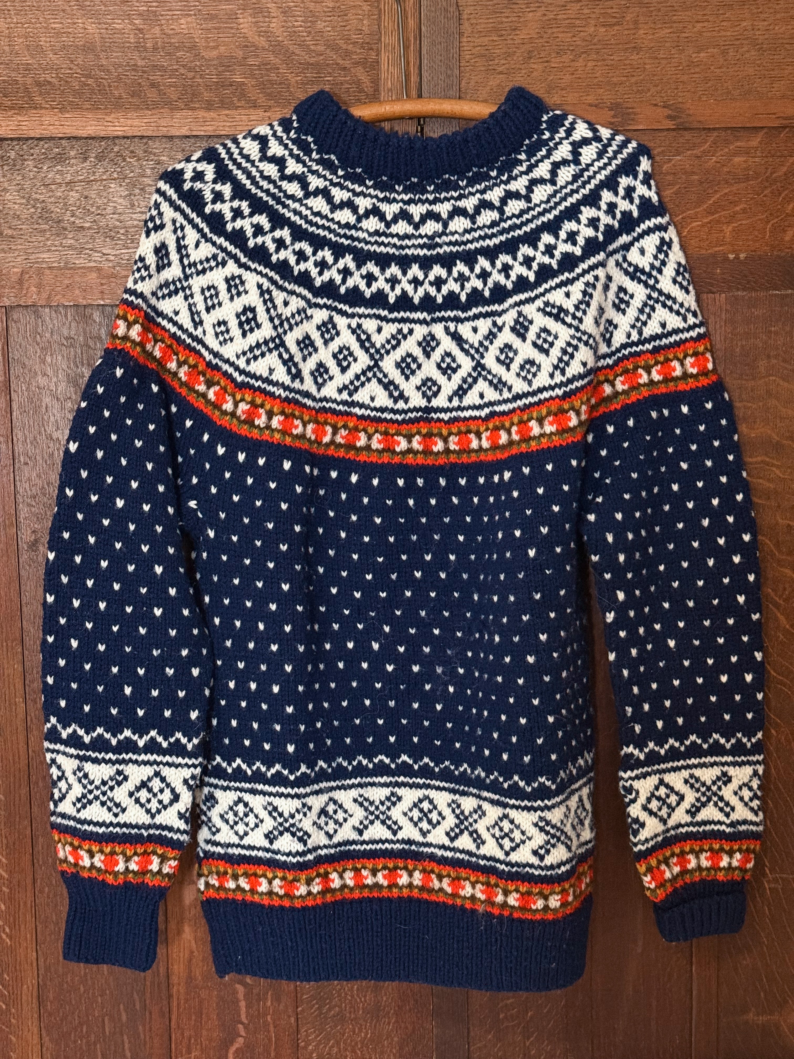 Hand Knit Nordic Ski Sweater