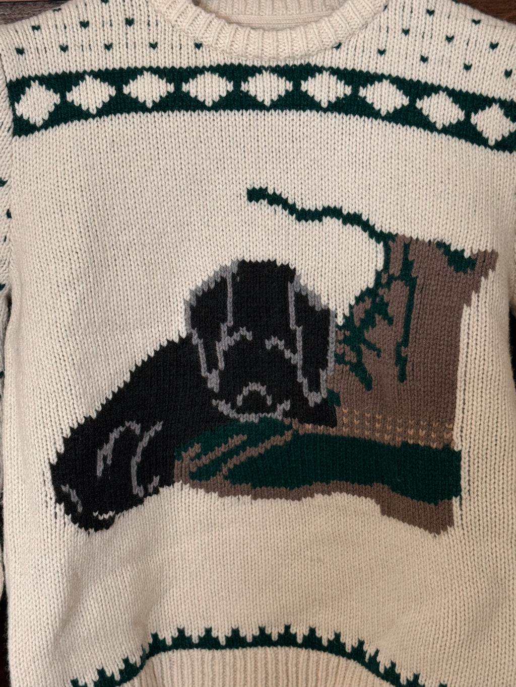 L.L.Bean Ragg Wool Sweater NTW