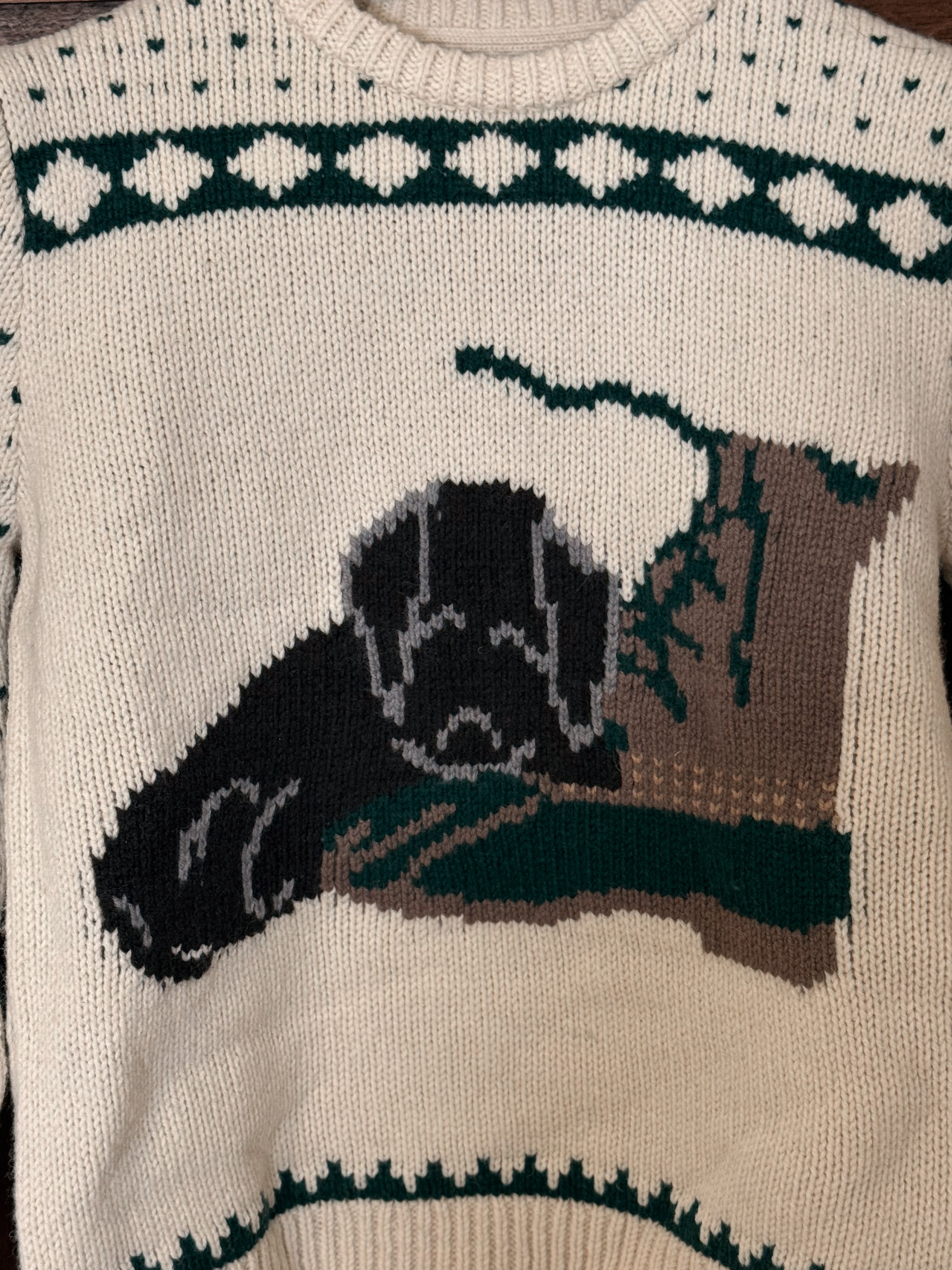 L.L.Bean Ragg Wool Sweater NTW