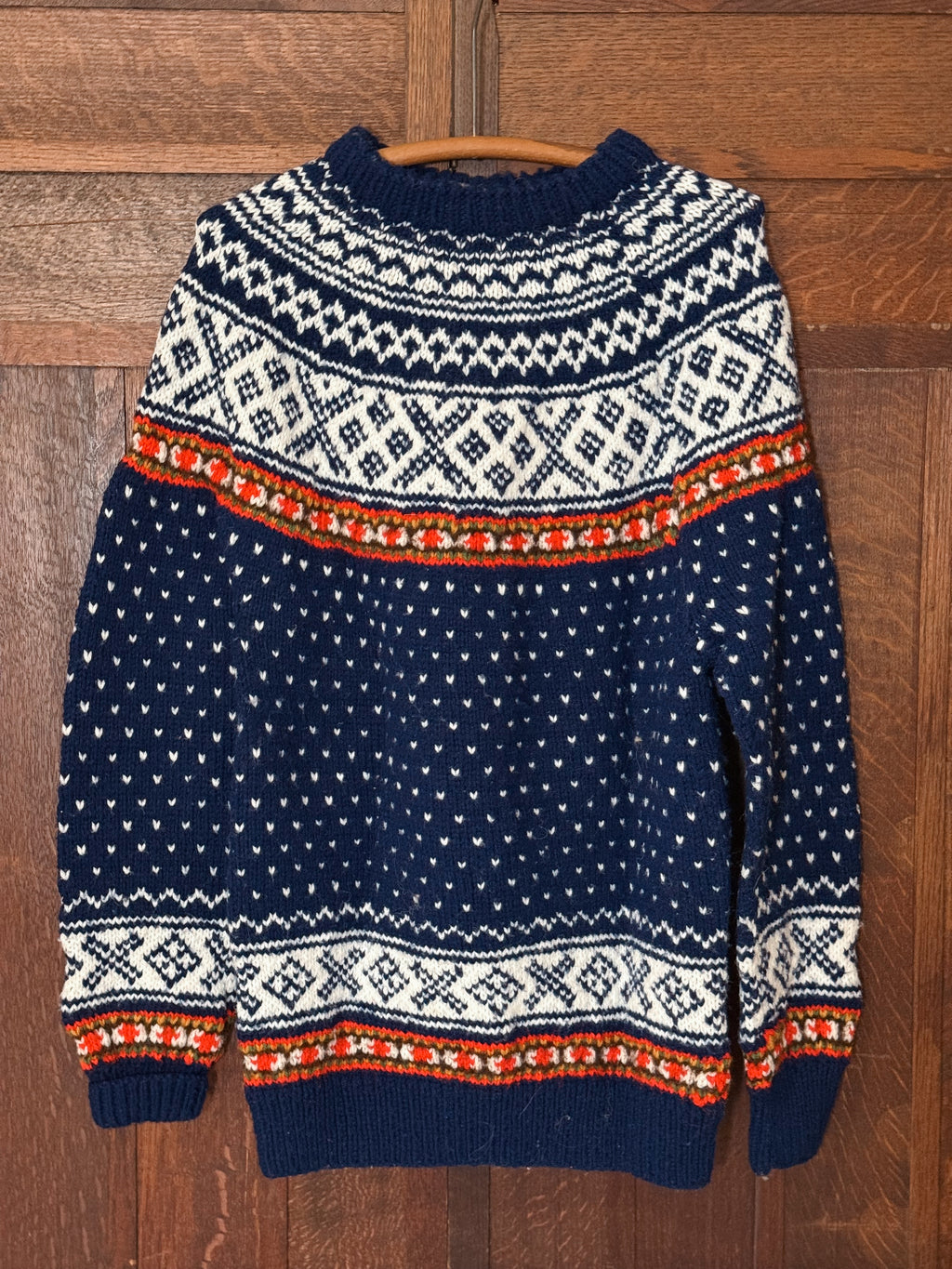 Hand Knit Nordic Ski Sweater