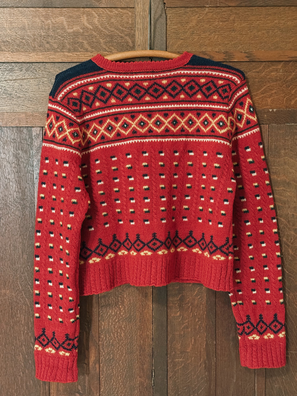 Wool Button Up Cardigan