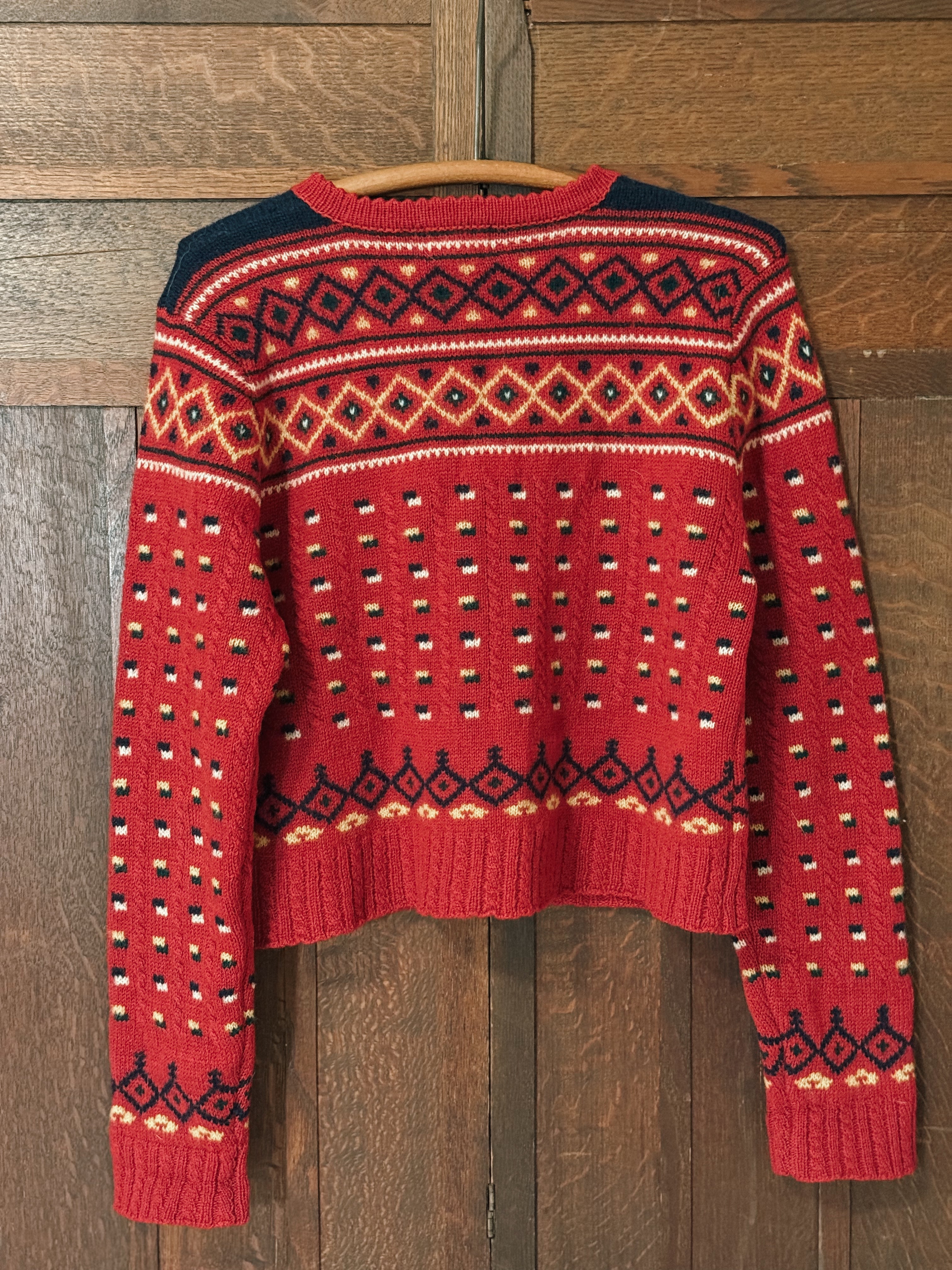 Wool Button Up Cardigan